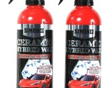 2 Bottles Simoniz 16 Oz Ceramic The Perfect Finish Super Hard Hybrid Wax... - $40.99