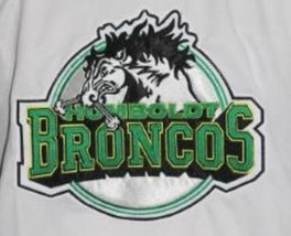 Any Name Number Humboldt Broncos Junior Hockey Jersey White Any Size image 4