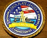 US Navy Challenge Coin - Deck Plate Leader Presented By SCHM Jesus C Gar... - $7.87