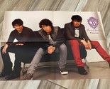 Jonas Brothers Joe Jonas teen magazine poster clipping squatting Teen Dr... - $5.00