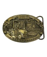 Case IH 200 Series Tractor Brass Belt Buckle Farming Farmer Vintage - $27.12
