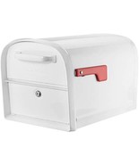 Architectural Mailboxes 6300W-10 Oasis 360 Mailbox, White - $132.77