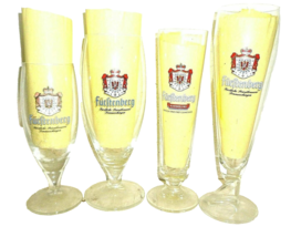 4 FURSTENBERG Brau Donaueschingen Multiples German Beer Glasses - £14.92 GBP