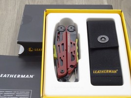 LEATHERMAN - Signal Adventure Survivalist Multi-tool Crimson + Nylon Sheath - £197.47 GBP