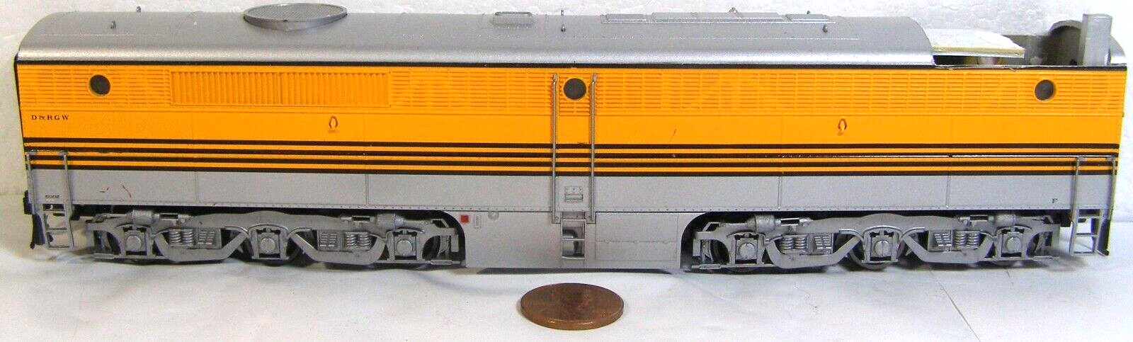 Life-Like Proto HO Model RR Diesel Locomotive B Unit D&amp;RGW No Power or M... - $49.95