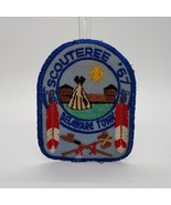 Vintage 1967 Boy Scouts BSA Delaware Town Scouteree 4&quot;x3&quot; Patch - £10.16 GBP