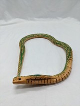 Bendy Wooden Cobra Snake Toy Prank 22&quot; - £11.44 GBP