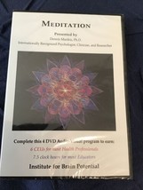 Institute For Brain Potential, Meditation, Dvd, Brand New￼ Sealed, Ceu’s - $54.45