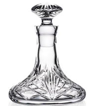 Waterford Crystal Tidmore Small Ships Decanter &amp; Stopper Whiskey 1058644 NEW - £159.87 GBP