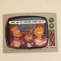 The Simpsons Trading Card 1990 #13 Bart Maggie &amp; Lisa Simpson - £1.54 GBP