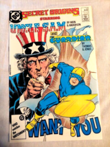 Secret Origins #19 Uncle Sam and Guardian Jack Kirby Cover 1987 DC Comics NM- - £11.61 GBP
