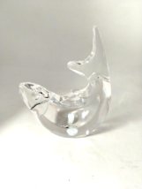 Orrefors Crystal Glass Figurine Fish Trout Salmon Signed 6.25&quot; Original ... - £7.56 GBP