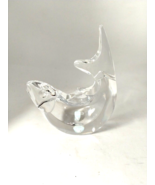 Orrefors Crystal Glass Figurine Fish Trout Salmon Signed 6.25&quot; Original ... - $13.43 CAD