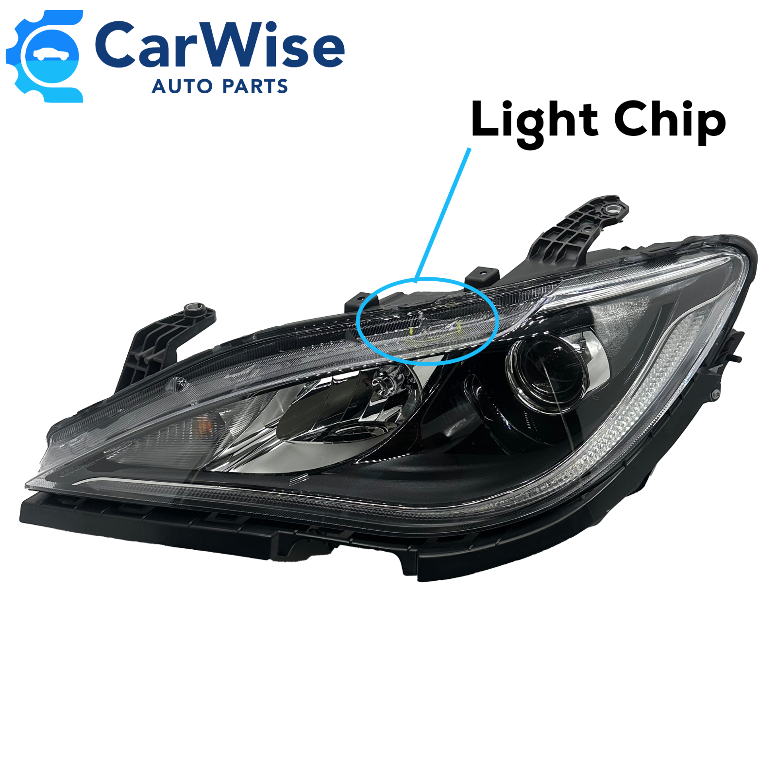 OEM Mopar LED Headlight lamp Driver Left 2017-2020 Chrysler Pacifica 682... - $179.95