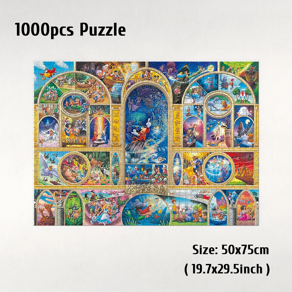 Play  All Character Dream Puzzles for Adults Cartoon  1000 Pieces Diy Large Puzz - £23.18 GBP