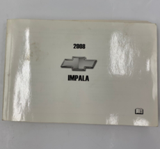2008 Chevrolet Impala Owners Manual Handbook OEM P03B19006 - £11.59 GBP