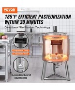 Commercial Milk Pasteurization Machine 50L Pasteurizer for Milk Steriliz... - $27,754.58 MXN