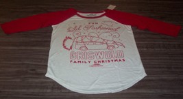 Women&#39;s Teen National Lampoon&#39;s Christmas Vacation Griswwold T-Shirt Medium New - £15.56 GBP
