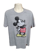 Disney Mickey Mouse Adult Gray XL TShirt - £11.59 GBP