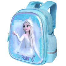 Shion shiny schoolbags for girls frozen elsa princess 3d laminated backpacks kids light thumb200