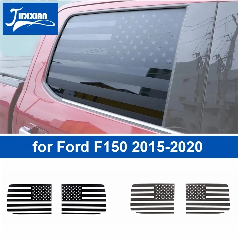 JIDIXIAN Car Rear Window Decoration Cover Trim Decals Sticker for Ford F150 2015 - £31.80 GBP