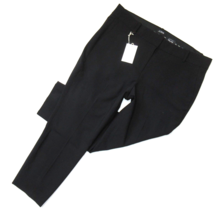 NWT J.Crew Cameron in Black Italian Stretch Wool Slim Crop Ankle Pants 16 - £71.64 GBP