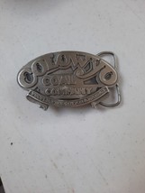 Vintage 1981 Colowyo Coal Company  people production and energy belt buckle 1116 - £10.42 GBP