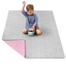 Berry Lane Kids Grey Foam Padded Soft Ultra Cushioned Floor Baby Play Mat Mats - £73.95 GBP