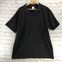 Adidas Polo Shirt Mens sz XL Black Golf Shirt - £7.75 GBP