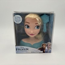 Disney Frozen Elsa Styling Head W/Hair Brush Set Girls Toy, New, Free Ship, NIB - £12.30 GBP