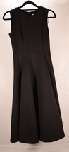 Calvin Klein Womens Black Evening Cocktail Long A-Line Dress Sleeveless 2 - £63.07 GBP