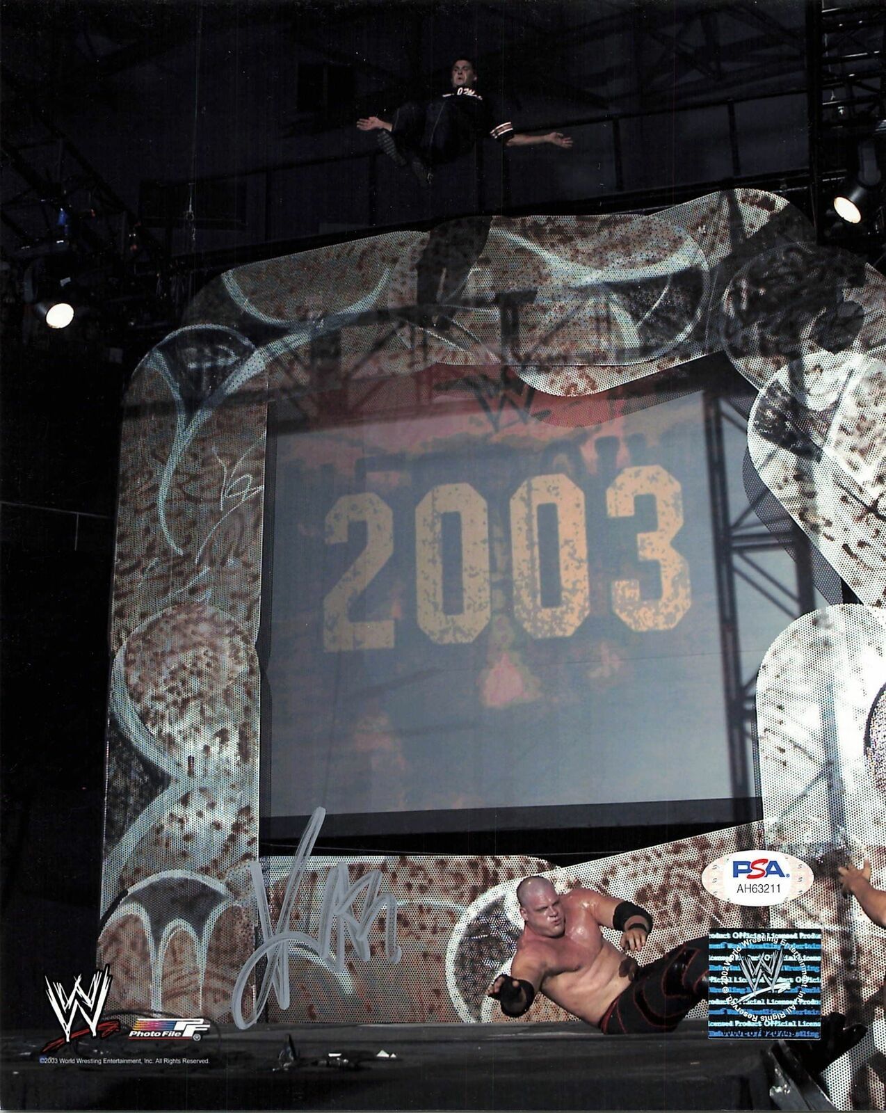 Primary image for Kane Glenn Jacobs signed 8x10 photo PSA/DNA COA WWE Autographed Wrestling
