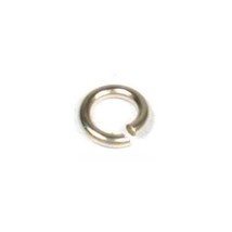 Jump Ring 14K White Gold Jewelry for Chain or Charm 4mm 22Ga - £7.20 GBP