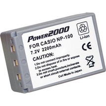 Power2000 ACD-290 Battery NP-100 NP-100DBA for Casio Exilim Pro EX-F1 Camera - £11.38 GBP