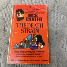 The Death Strain Espionage Action Thriller Paperback Book by Nick Carter 1970 - £9.74 GBP