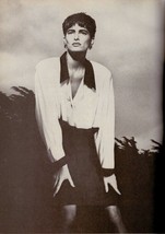 1985 Karl Lagerfeld Sexy Legs B &amp; W 2-page Vintage Print Ad 1985 - £4.83 GBP