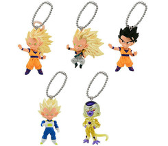 Dragon Ball UDM The Best 12 Keychain Swing Goku Gotenks Gohan Frieza Vegeta - £25.99 GBP