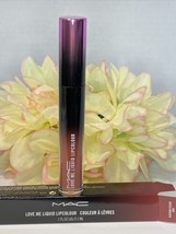 MAC Love Me Liquid Lip Color Stick 489 ~ Bated Breath ~ NEW Full Size Fr... - $19.75