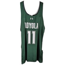 Loyola Greyhounds Lacrosse Jersey Sleeveless Shirt Womens Small Green (FLAWS) - £23.56 GBP
