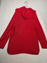 Talbots Womens Knitted Pullover Cowl Neck Sweater Plus 2X Holiday Casual - $38.88