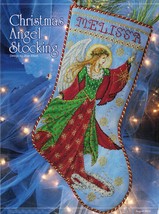 Angel Banner 2 Sampler Christmas Stockings Ornament Cross Stitch Patterns - $11.99