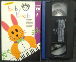 VHS Baby Einstein: Baby Bach Musical Adventure (VHS, 2004, Disney, No CD) - £10.92 GBP