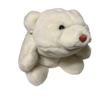 GUND Snuffles White Polar Bear Plush Stuffed Animal Vintage Korea 1980 10 Inch - £11.59 GBP