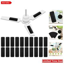 Lightweight &amp; Silent 20 Pack Ceiling Fan Filters - Zeolite Air Purificat... - $55.39