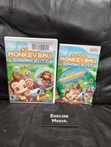 Super Monkey Ball Banana Blitz Nintendo Wii CIB Video Game - £11.25 GBP
