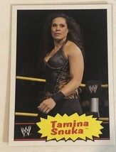 Tamina Snuka 2012 Topps WWE Card #38 - £1.54 GBP