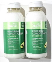 2 Pack Suave Repairing Conditioner Avocado Rock Salt Sugar 11oz. - £20.29 GBP