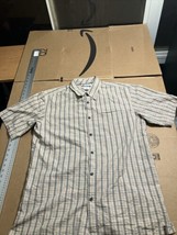 Columbia Sportswear Short Sleeve Plaid Button-front shirt Men’s Size: L - $12.87