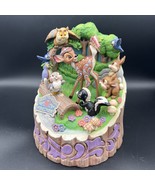 Enesco Jim Shore Disney Traditions Carved by Heart Bambi Forest Friends ... - $59.39