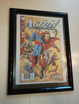 Superman Poster #25 FRAMED Legion of Super-Heroes Action Comics #863 Gary Frank - £58.91 GBP